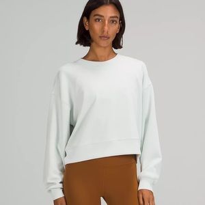Lululemon Perfectly Oversized Cropped Crew Softstreme